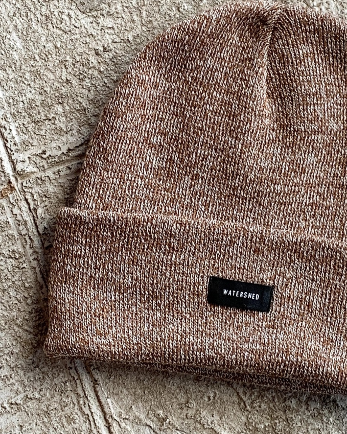 Watershed Issue Beanie - Tan Marl