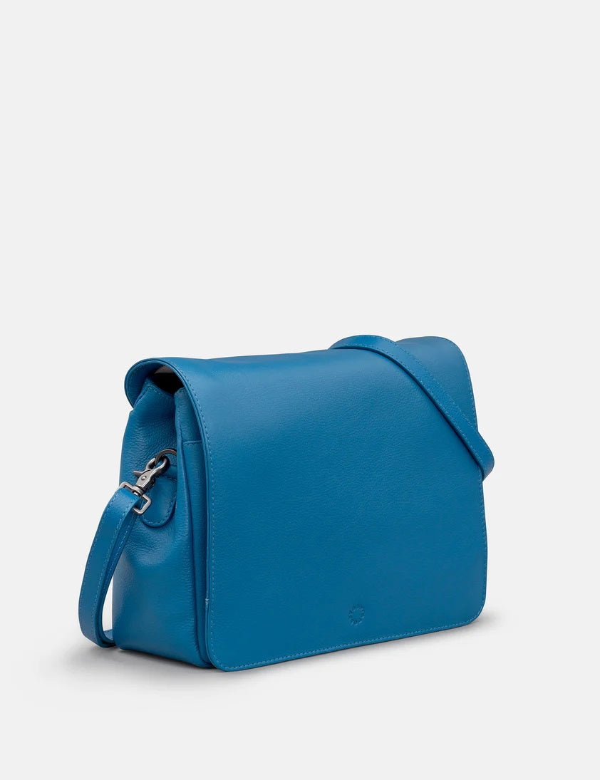 Petrol blue online handbag