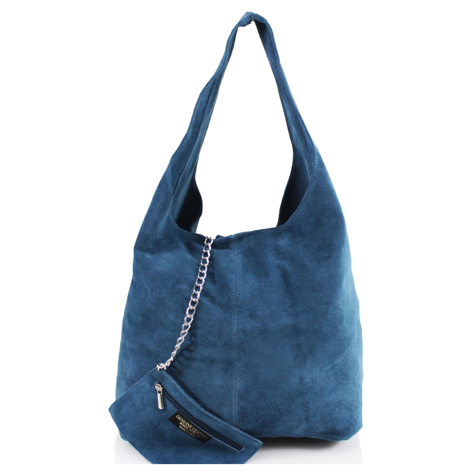 Navy blue suede handbags clearance uk