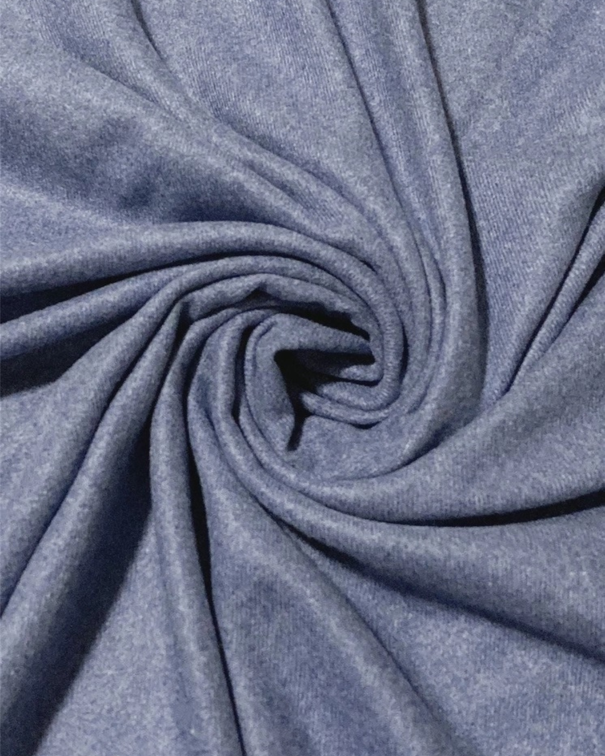 Super Soft Plain Pashmina Tassel Scarf - Denim Blue