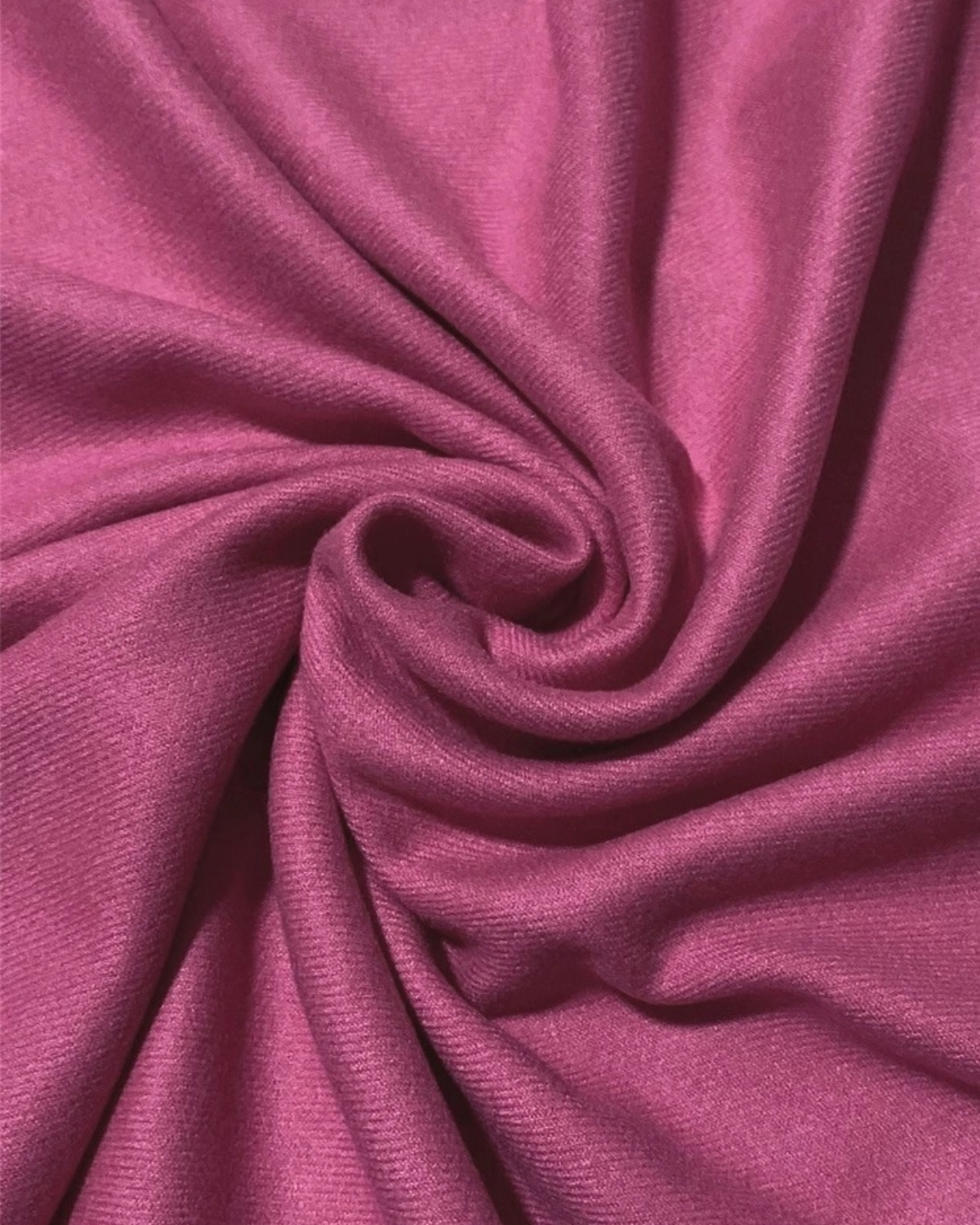 Soft Plain Pashmina Tassel Scarf - Fuchsia Pink