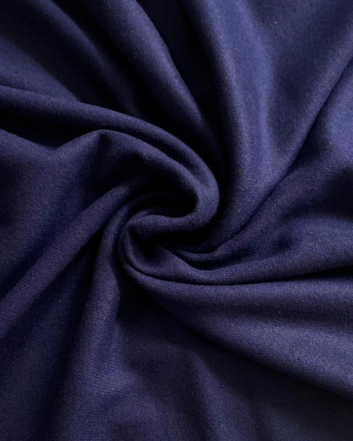 Super Soft Plain Pashmina Tassel Scarf - Navy Blue