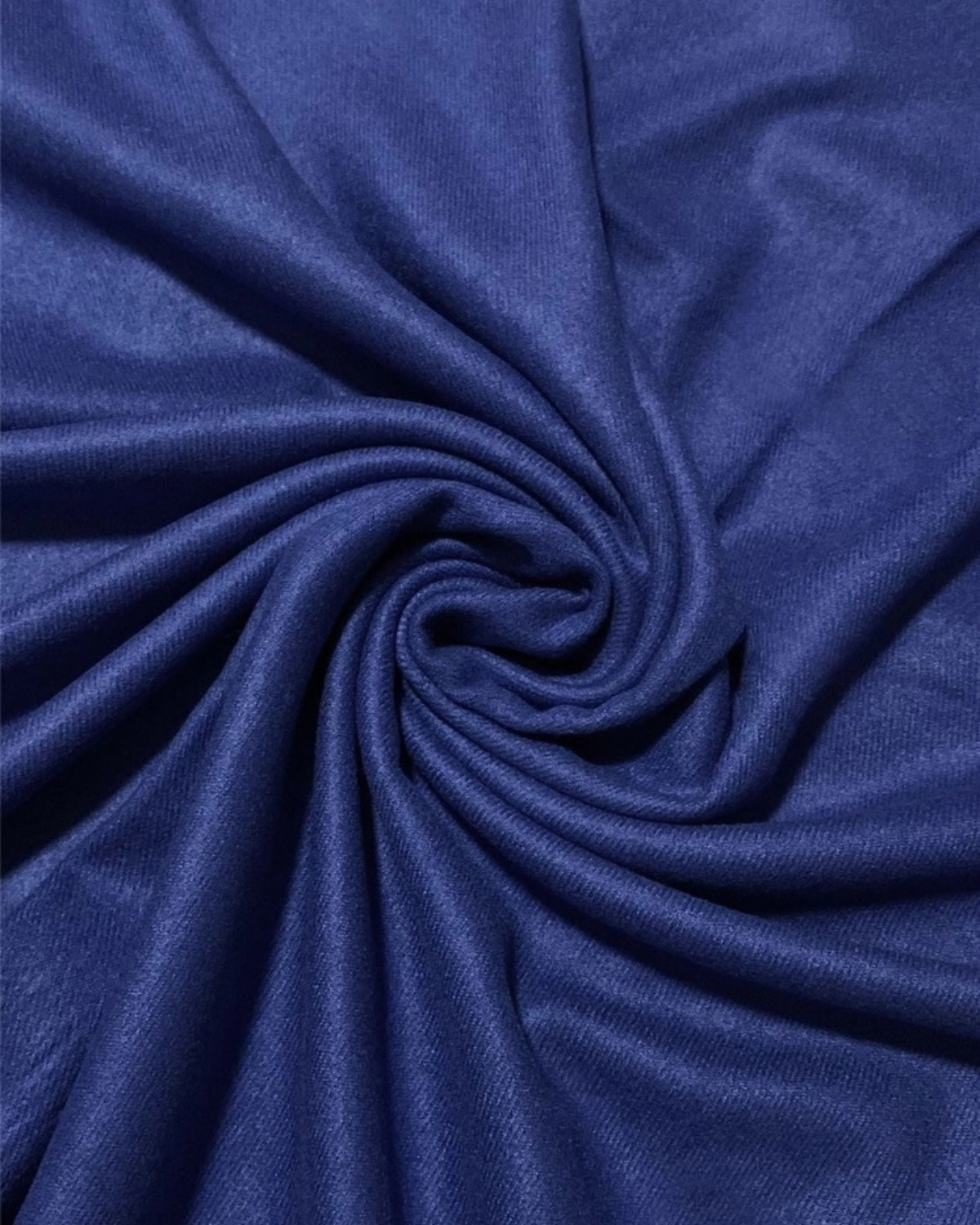 Soft Plain Pashmina Tassel Scarf - Royal Blue
