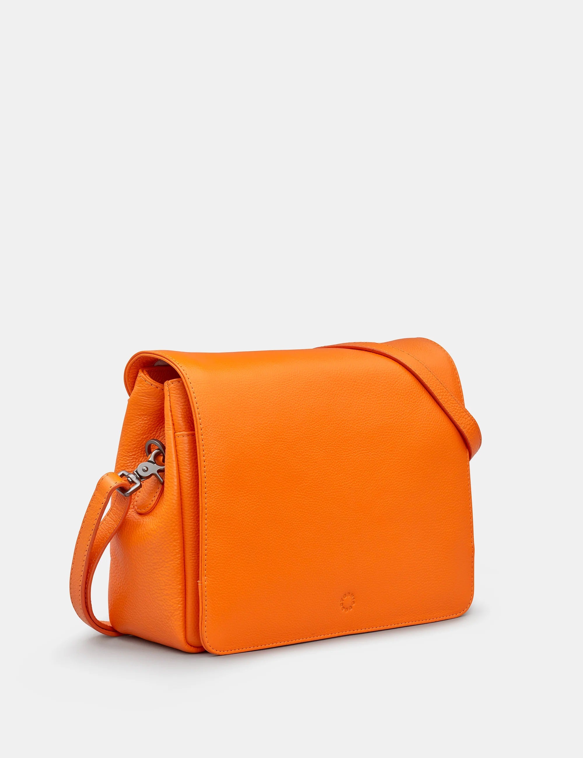 Orange leather handbags online uk