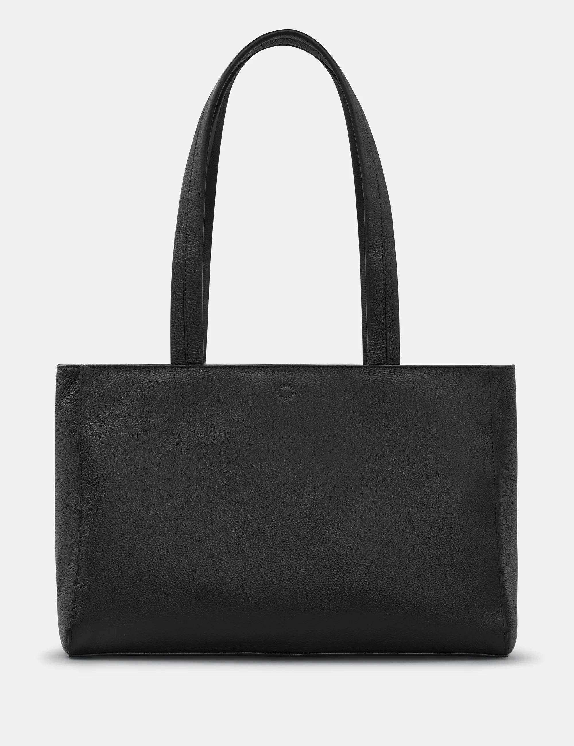 Harrington Leather Shoulder Bag - Black