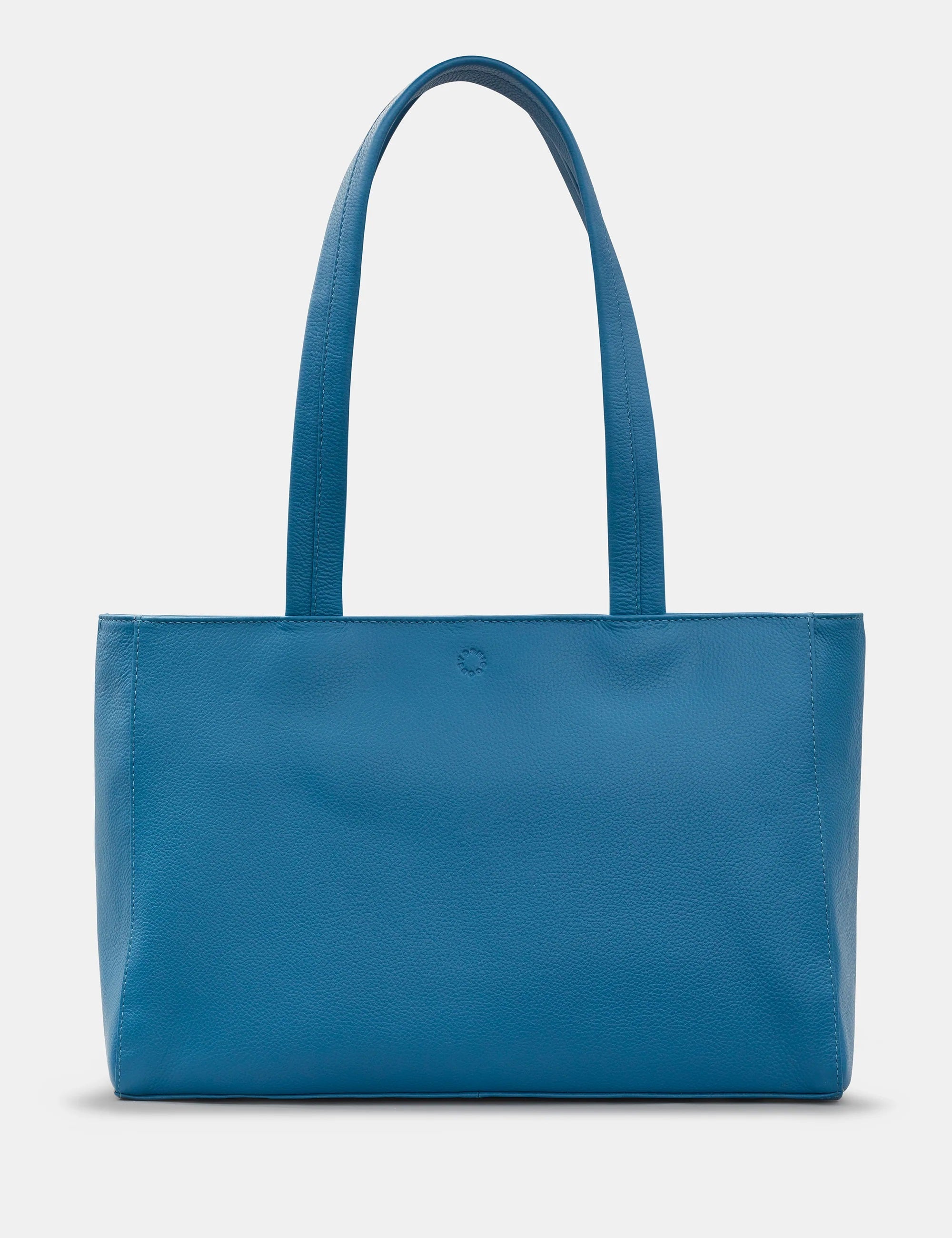 Harrington Leather Shoulder Bag - Petrol Blue
