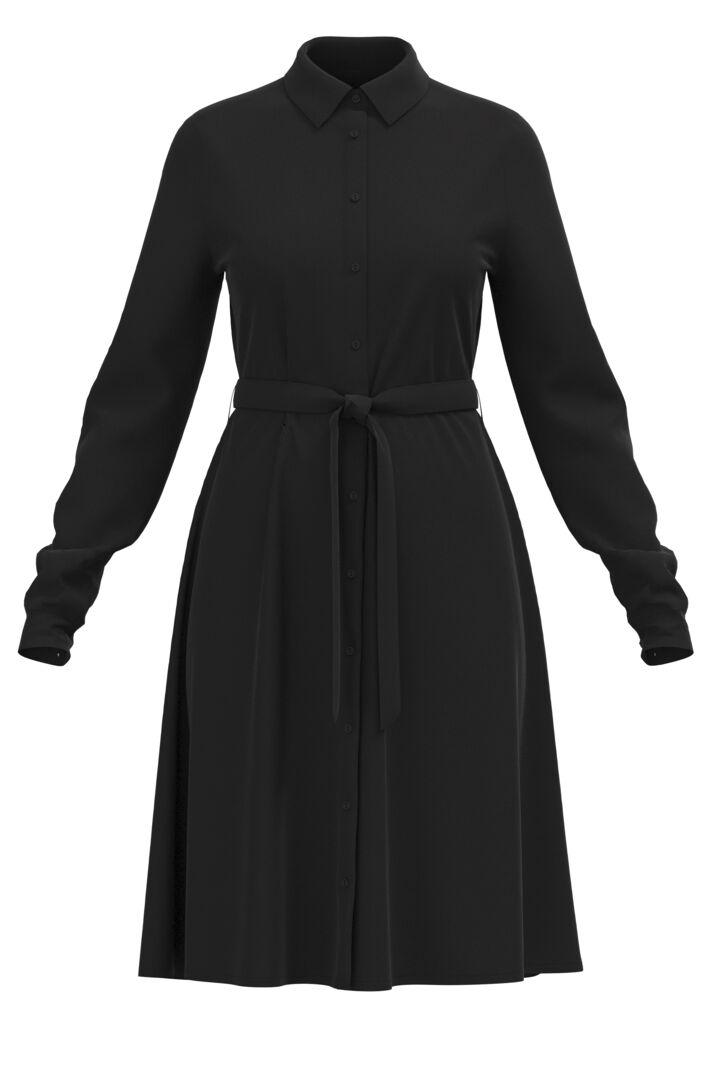 IHMAIN Black Dress