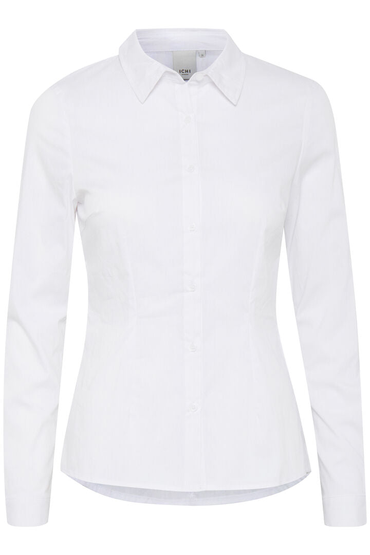 IHDIMA White Fitted Shirt