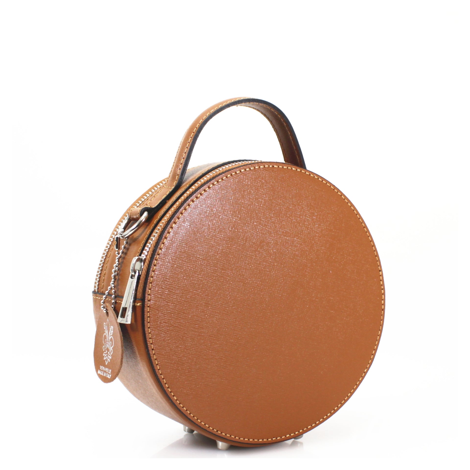 Leather Brown Grab Bag